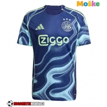 Moške Nogometnih dresov Ajax Gostujoči 2025-26 Kratki rokavi